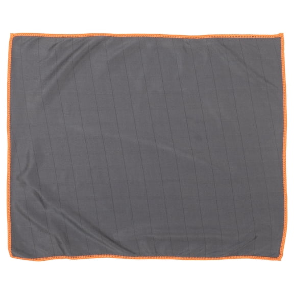POPETPOP Orange Polyester Microfiber Towel for Car Cleaning and Glass Window Wiping