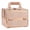 Rose Gold, variant on Makeup Box Cosmetic Train Case Portable Makeup Organizer Case with Mirror 2 Tray Make up Storage Case for Nail Teach Craft Sewing Travel Vanity Modern Style Black