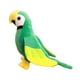 thumbnail image 1 of Figura de peluche de loro, guacamayo, adorable pájaro de peluche para decoración del hogar, juguete para niños Verde, 1 of 9