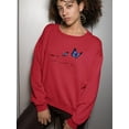 thumbnail image 2 of Give Yourself Time Butterfly  Sweatshirt Women -Image by Shutterstock, Female Medium, 2 of 4