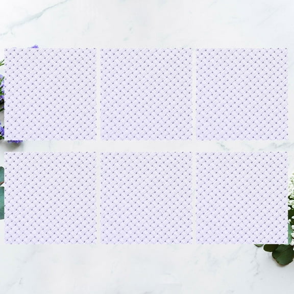 GOOHOCHY  6 PCS Embroidery Canvas Cross Stitch Fabric Supplies