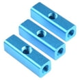 thumbnail image 3 of 1/4 Po 2 Voies 5 Ports Compresseur d'Air Tuyau Répartiteur en Ligne 3 Pcs, 3 of 9