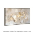 thumbnail image 2 of Sands Of Time Boho Abstract Warm Color Canvas Wall Art by Art Remedy, Silver Floater Frame, 36"x54", 2 of 8