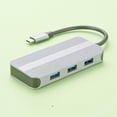 thumbnail image 1 of Generic 6 In 1 USB Type C Hub Docking Station with 1Gbps RJ45 Ethernet 4K30Hz HDMI 1.4 PD60W OTG Splitter, 1 of 1
