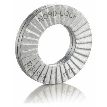 1" Lock Washers Steel Zinc Plated 25 count box 