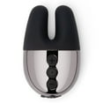thumbnail image 3 of Le Wand Chrome Double Vibe Mini Vibromasseur en Silicone Rechargeable Cerise Foncée, 3 of 12