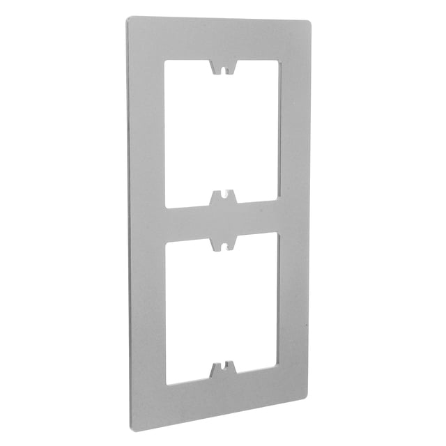 Luxshiny Grey Decorative Light Switch Cover Plate for Home Use with Extended Coverage and Elegant Design
