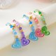 thumbnail image 5 of Pulsera de la amistad con cuentas de vidrio de resina de colores tejida a mano, ideal como regalo para parejas, gran oferta transfronteriza., 5 of 7