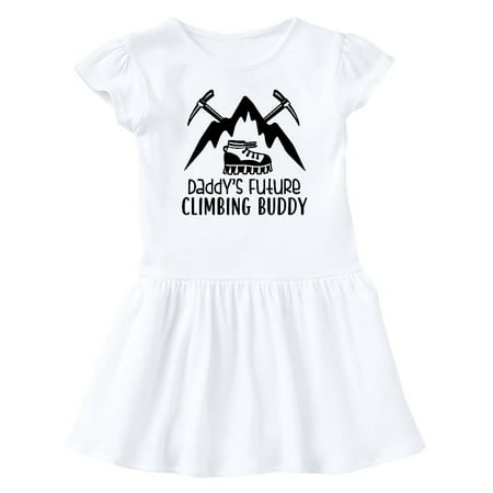 

Inktastic Daddy Future Climbing Buddy Gift Baby Girl Dress