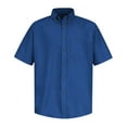 thumbnail image 3 of Red Kap Poplin Short Sleeve Dress Shirt Size up to 5XL, 3 of 4