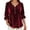 Red, variant on LIUJUNSHOP Elegant Velvet Fall Tops for Women Casual Button Down Long Sleeve Tunic Shirts V-Neck Party Dressy Outfits