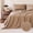 Brown, variant on Sleep Zone Twin Cationic Microfiber Sheet Set, Green 16 Inch Deep Pocket, Ultra Soft Breathable