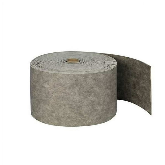 Sorbent Roll, 30 gal, 14 1/2 in x 150 ft, Universal, Gray, Cellulose