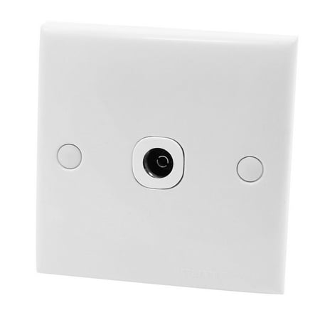tv antenna socket port outlet plastic wall plate tv antenna socket port outlet plastic wall plate