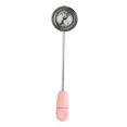 thumbnail image 1 of Colador de té Infusor de bolas de té, accesorios de té con mango giratorio, colador de bolas de té, Infusor de té para taza y tetera, té suelto rosa, 1 of 9