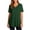 Dark Green, variant on Womens Tshirts V Neck Short Sleeve Loose Fit Casual Undershirts Beach Fashion Basic Lightweight Solid Color Top,Royal Blue 2XL