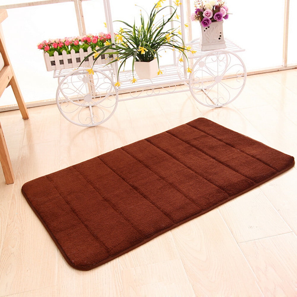 Memory Foam Mat Absorbent Slipresistant Pad Bathroom Shower Bath Mats