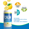 thumbnail image 2 of Natural Calm Poudre de Citrate de Magnésium (Saveur Citron Sucré), 452 g - Absorption Rapide - Boisson de Magnésium Appréciée, 2 of 5