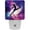 Multi-colored 3, variant on PhooArto Galaxy Ballet Dancer Silhouette Plug in LED Night Light Auto Sensor Dusk to Dawn Decorative Night for Bedroom, Bathroom, Kitchen, Hallway, Stairs, Baby's Room, Energy Saving