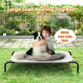 thumbnail image 5 of Raised Bed for Extra Large Dog, Waterproof XL Pet Cot, Breathable Big Bed Load 400lb, Grey, 5 of 7