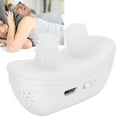 thumbnail image 4 of Dispositivos antirronquidos, Tapones de ventilación nasales antirronquidos portátiles eléctricos Dispositivo de solución de ronquidos Unisex para el hogar USB para Dormir(Blanco) Ecomeon no, 4 of 6
