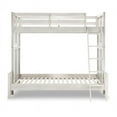 thumbnail image 5 of Summer Camp Stone Path White Complete Twin over Full Wood Bunk Bed, 5 of 7