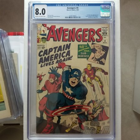 Avengers #4 - CGC 8 Comic Book