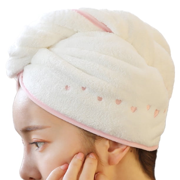 Toallas para el cabello para mujeres | Toalla absorbente de secado rápido | Turbante para cabello ideal para cabello largo y rizado