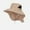 Khaki, variant on Nmnitkp Sun Hats for Men Women Fishing Hat UPF 50 Breathable Wide Brim Bucket Hats Summer UV Protection Safari Hat with Neck Flap Black