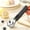 Black, variant on Stainless Steel Heated Ice Cream Scoop • Effortless Release • Food-Grade • Melon Baller • Skidproof Handle • Yellow • 7.32in