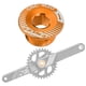 thumbnail image 4 of 5 Tornillos De Tapa De Manivela Ligeros Para Bicicleta , Color Dorado 5 piezas, 4 of 8