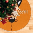 thumbnail image 5 of FMSHPON Halloween Spider Xmas Christmas Tree Skirt Stand Mat for Holiday Party Decoration Indoor Outdoor 48 inches, 5 of 6