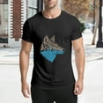thumbnail image 4 of Black T Shirts for Men, Mens Graphic Tees, M5715044,3XL, 4 of 8