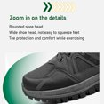 thumbnail image 4 of Zapatos Deportivos Al Aire Libre de Malla Transpirable Suela Elevada de Goma Zapatos de Senderismo Ligeros Multifuncionales para Hombres Escalar Caminar ANGGREK  Otros, 4 of 8