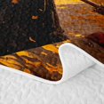 thumbnail image 5 of Erosebridal Halloween Witch Quilt King 3 Pieces,Happy Fall King Coverlet Set,Orange,1 Bedspread and 2 Pillowcases, 5 of 7
