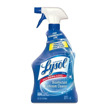 Lysol Disinfectant Bathroom Cleaner 12/32 oz.​