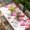 Pink, variant on Valentines Day Table Cloths for 6 Foot Rectangle Tables, Pink Red Love Dots Balloons Romantic Patio Waterproof Elastic Fitted Tablecloths, Washable Rectangular Table Cover for Camping