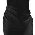 thumbnail image 4 of Vestido de Verano para Mujer, Elegante, Sin Mangas, con Cuello Halter y Ajustado. Negro L, 4 of 10