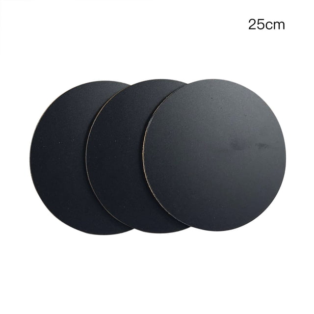 Posavasos de corcho de 25 cm, resistentes, elegantes y resistentes al desgaste, para el hogar.