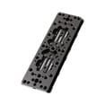 thumbnail image 2 of Placa de cola de milano Accesorio de placa de montaje de cola de milano Pieza de reparación de barra de riel de aluminio Negro, 2 of 9
