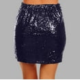 thumbnail image 4 of Angala Carnival Stylish Mini Skirt With Pleated Hem Fitted Sparkly Beaded Embellishments For Party And Night Out Beautiful Cozy Women's Dress, 4 of 5