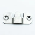 thumbnail image 2 of 6×Heavy Duty Metal Chrome Finish Picture Frame Hooks Wall Hanging Flush Bracket, 2 of 5