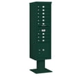 thumbnail image 3 of Salsbury Industries 9 Door Front Load 4C Horizontal Cluster Box Unit with 1 Parcel Locker, 3 of 6