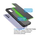 thumbnail image 4 of Galaxy A52 4G 5G Case, Phone Case for Galaxy A52 5G 6.5", Njjex Shock Absorbing Dual Layer Silicone & Plastic Bumper Rugged Grip Hard Protective Cases Cover for Samsung Galaxy A52 2021 -Green, 4 of 7