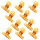 thumbnail image 1 of Minnieouse ¡Caliente! 10 Uds. De pinzas de plástico acrílico para uñas con curva C, pinzas portátiles para uñas, herramientas en forma de extensión Juegos de manicura Naranja Minnieouse CE000398-04, 1 of 6
