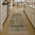 thumbnail image 4 of WIPONKEN 2x6 Runner Rugs for Living Room Bedroom Dining Room Office Farmhouse, Machine Washable Non Slip Vintage Persia Rug, 4 of 7
