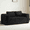 Black,2 Seater, variant on Resenkos 2-Seater Cloud Loveseat Sofa in a Box, Deep Seat Corduroy Memory Foam Couch, No Assembly, Compressed, Gray