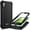 Black, variant on Nagebee Full-Body Bumper Case for Cricket Debut Smart (2022) - Shockproof, Black