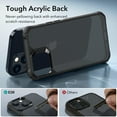 thumbnail image 3 of ESR Air Armor Case, Compatible with iPhone 15 Plus, High Strength Drop Protection, Shock-Absorbing Corners, Frosted Black, 3 of 8