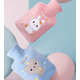 thumbnail image 5 of Bolsa de agua caliente de invierno para estudiantes, bolsa de agua caliente de pvc con dibujos animados, bolsa calentadora de manos para mascotas de felpa, rosa, 1000ml JAMW Sencillez, 5 of 5